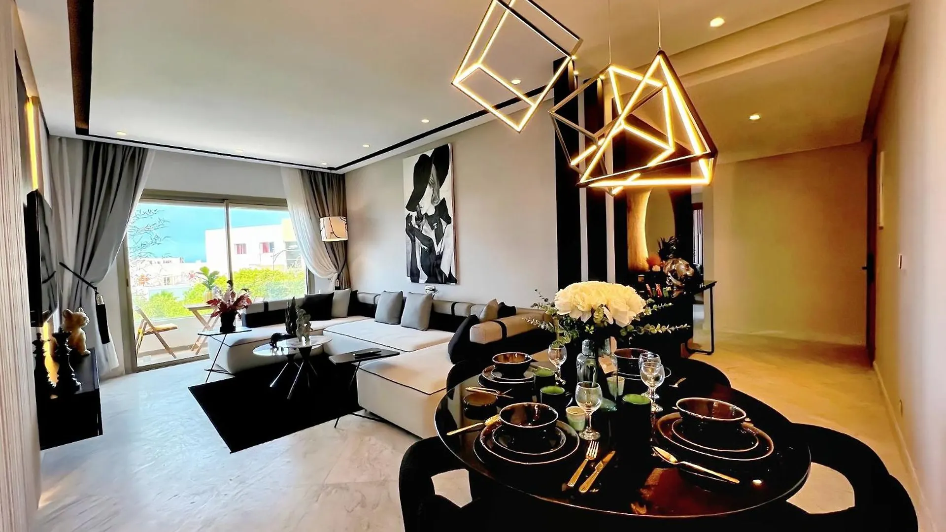 Anfa Living - Les Terrasses D'Anfa # Front Sea View 180 - 2 Or 3 Bedrooms Casablanca Lägenhet